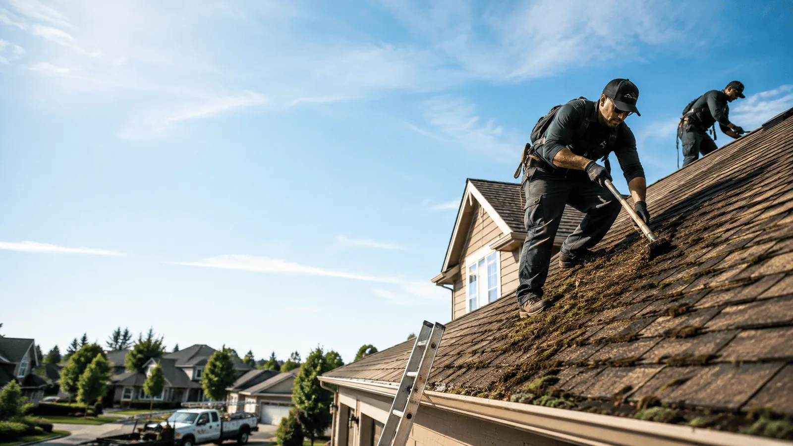 Roof Moss Removal in Millville, UT near me